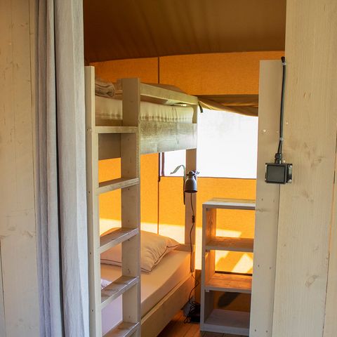 Safaritent 5 personen - Lodge Prestige Plus tent - 2 slaapkamers - [nieuw 2024] - [nieuw 2024].