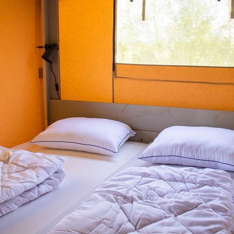 Safaritent 5 personen - Lodge Prestige Plus tent - 2 slaapkamers - [nieuw 2024] - [nieuw 2024].