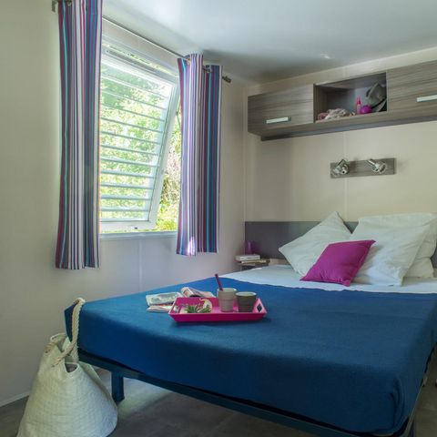 BUNGALOW 4 personnes - Prestige 32m² 2 chambres - climatisé
