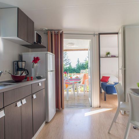 BUNGALOW 5 personnes - Prestige 32m² 2 chambres - climatisation