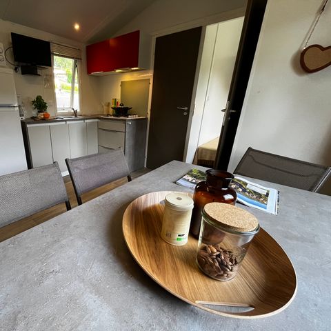 BUNGALOW 6 personnes - Prestige 32m² 3 chambres - climatisé