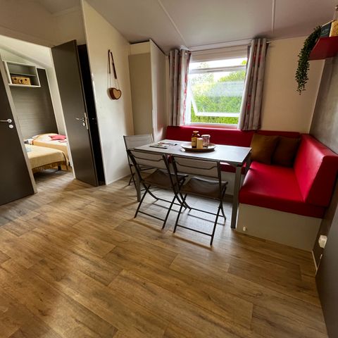 BUNGALOW 6 personnes - Prestige 32m² 3 chambres - climatisé