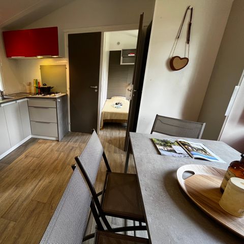 BUNGALOW 6 personnes - Prestige 32m² 3 chambres - climatisé
