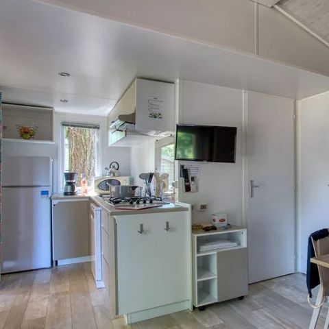 MOBILHOME 5 personnes - Prestige Plus 32m² 2 chambres - climatisé