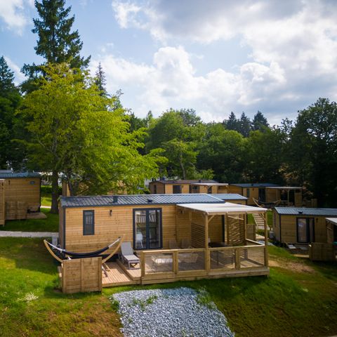 BUNGALOW 6 personnes - Mobil-Home Sunelia Luxe 33m² 3 chambres - Climatisé