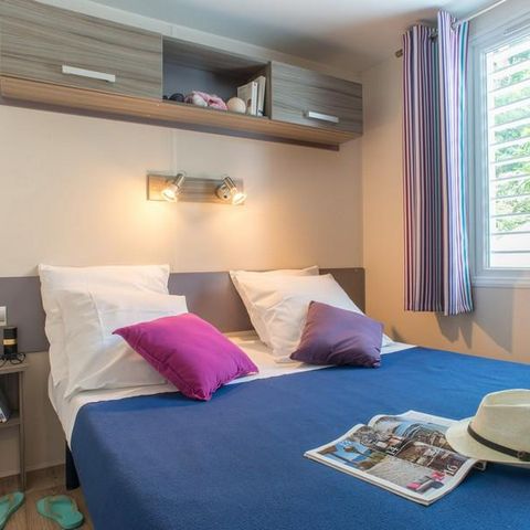 BUNGALOW 6 personnes - Confort 32m² 3 chambres - climatisé