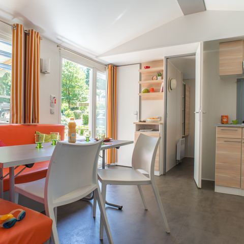 BUNGALOW 6 personnes - Confort 32m² 3 chambres - climatisé