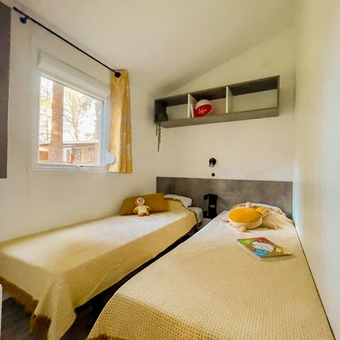 BUNGALOW 6 personnes - Prestige Plus 28m² 3 chambres - climatisé