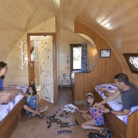 UNIEKE ACCOMMODATIE 5 personen - Cabaña baño