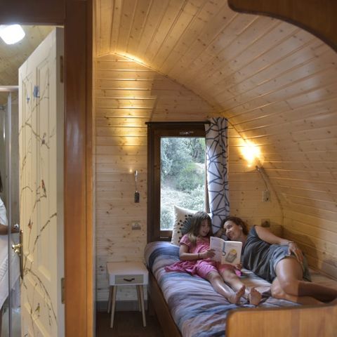 SISTEMAZION ATIPICHE 5 persone - Cabaña baño