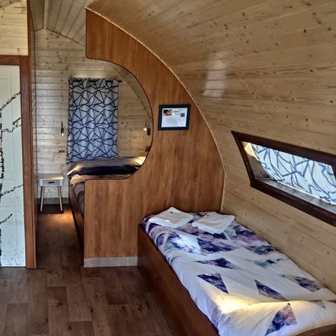 SISTEMAZION ATIPICHE 5 persone - Cabaña baño