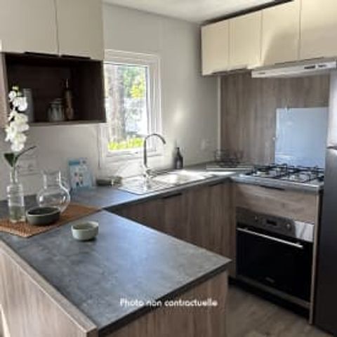 Bungalow 6 Personen - Sérénité 2ch 6p Signature ohne Klimaanlage