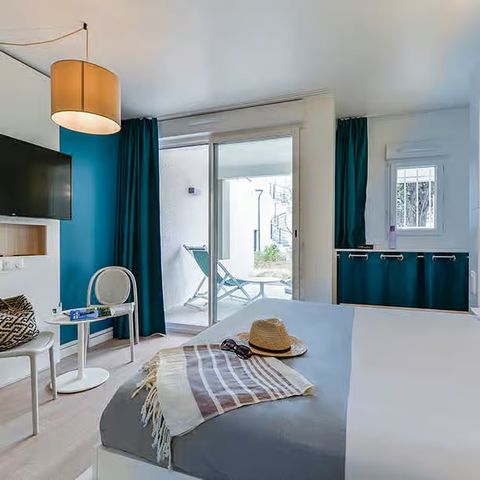 Appartement 6 personen - Luxe duplexappartement met 6 slaapplaatsen, slaapgedeelte en terras