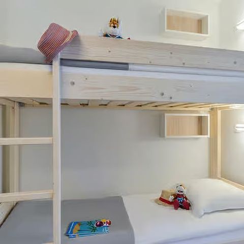 Zimmer 4 Personen - Premium-Zimmer für 4 Personen, Schlafbereich, Balkon