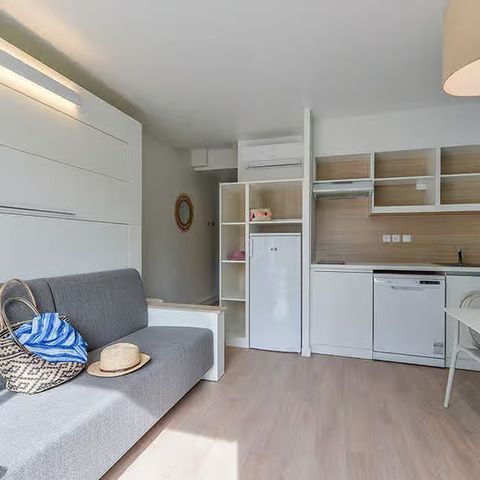 Hotelkamer 4 personen - Premiumkamer voor 4 personen, slaapgedeelte, terras