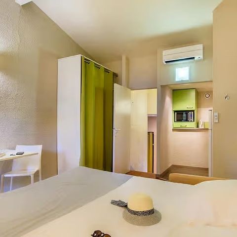 Bungalow 5 personen - Essentiel Bung Duplex Slaapkamer voor 5 personen Terras