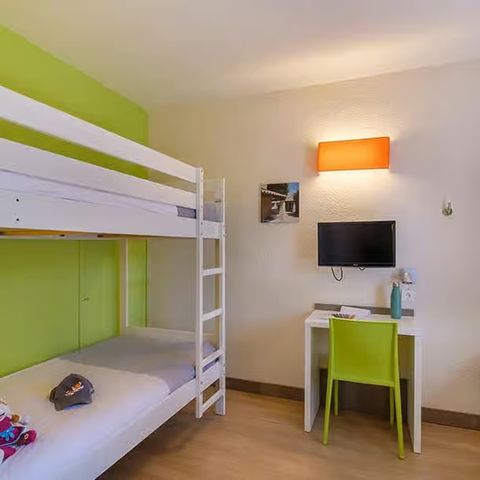 Appartement 5 personen - Klassiek duplexappartement met 5 slaapplaatsen en terras