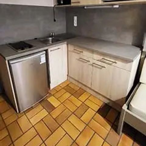 Appartement 2 personen - 1 kamer appartement met tweepersoonsbed