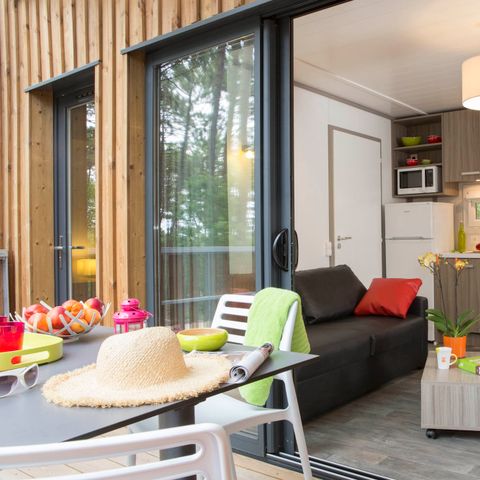 Mobilheim 8 Personen - 4-Zimmer-Lodge