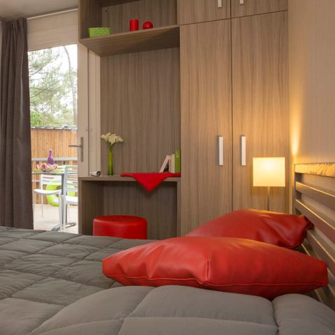 Mobilheim 8 Personen - 4-Zimmer-Lodge