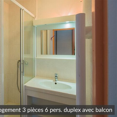 Apartement 4 Personen - 2 Zimmer 4 pers