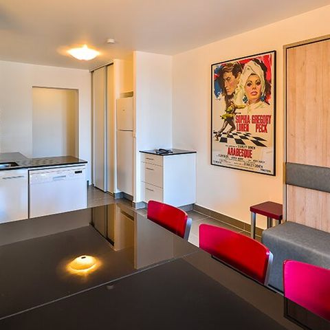 Apartment 4 persons - 1 Room 4 pers