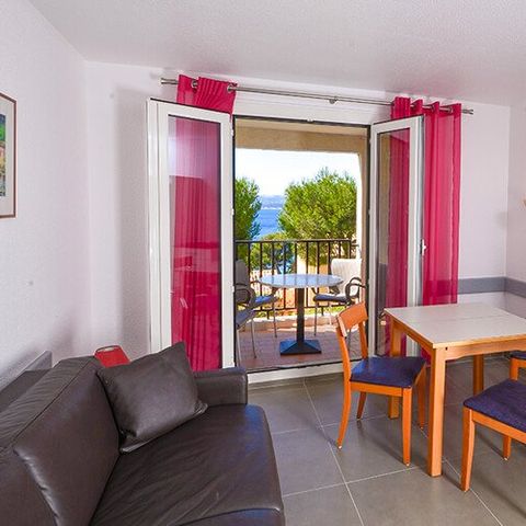 Apartment 4 persons - 1 Room 4 pers