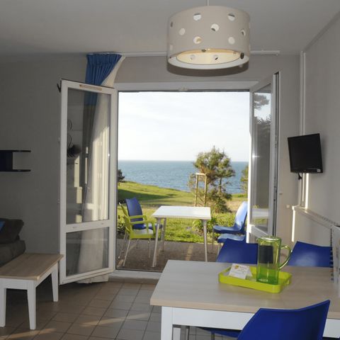 LANDHAUS 6 Personen - "Vue Mer" 2 Zimmer 6 pers