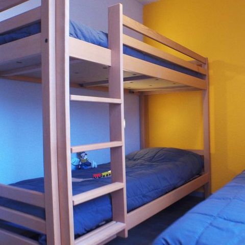 Apartment 5 persons - 2-room bunk bed flat
