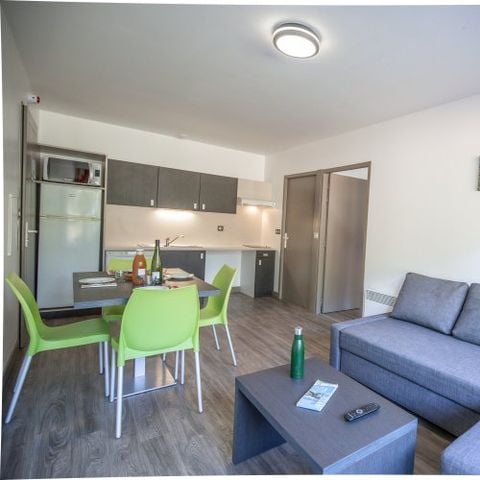 Wohnung 5 personen - 2 Zimmer 5 pers