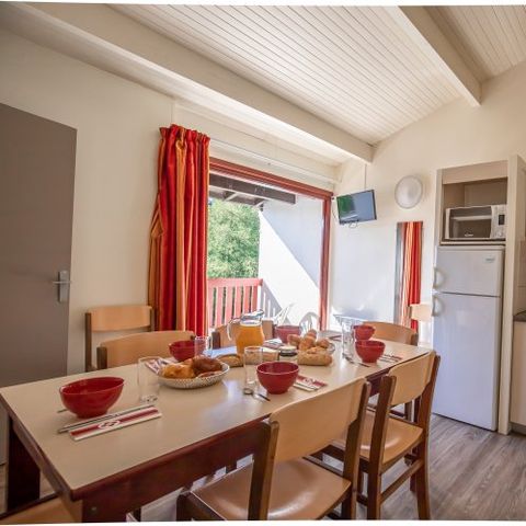 Appartement 4 personen - 2 kamers 4 pers