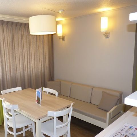 Appartement 5 personen - " Rez de jardin" - 3 kamers