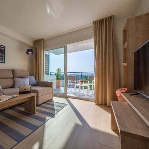 Apartement 2 Personen - 1 Zimmer 2 Pers.