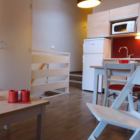 Wohnung 5 personen - 2 Zimmer 5 pers