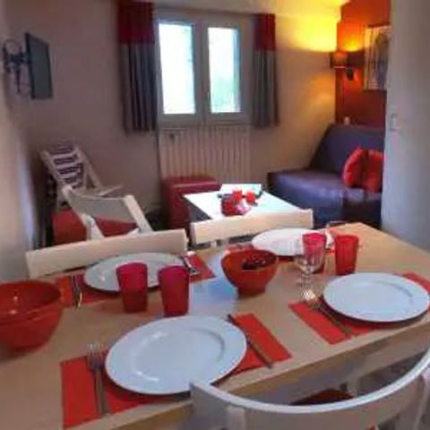 Wohnung 5 personen - 2 Zimmer 5 pers