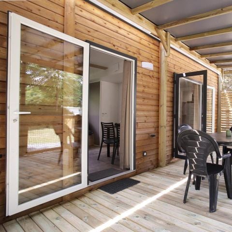Mobilhome 4 personnes - Nest29 - 30,8 m²- - 2 chambres - Terrasse couverte - TV