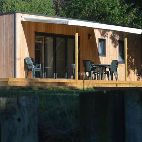 LODGE 4 Personen - Lodge Family 34,02 m² - 2 Zimmer + Terrasse + TV