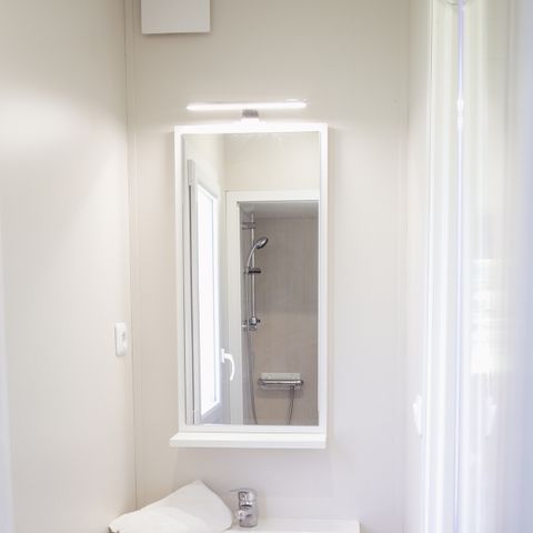 Lodge 4 personen - Lodge Family 34.02 m² - 2 slaapkamers + Terras + TV