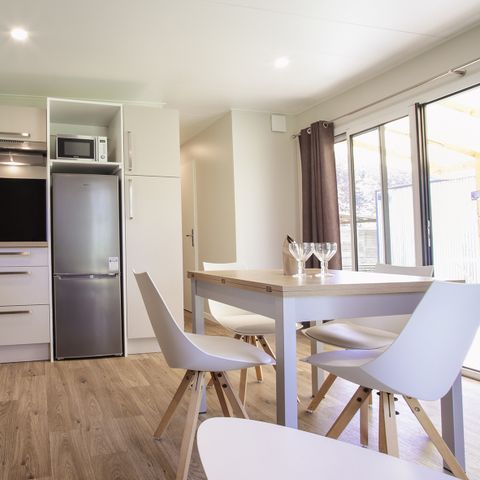 LODGE 4 persone - Lodge Family 34.02 m² - 2 camere da letto + terrazza + TV