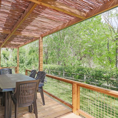 Chalet 4 persons - Portland 35 m² - 3 bedrooms - Covered terrace - TV