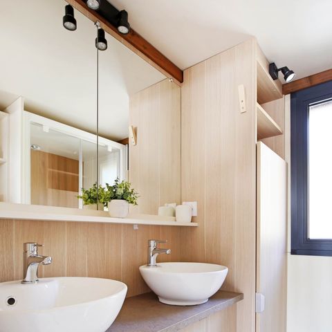 CHALET 4 personas - Chalet Portland 35 m² - 3 habitaciones + Terraza cubierta + TV