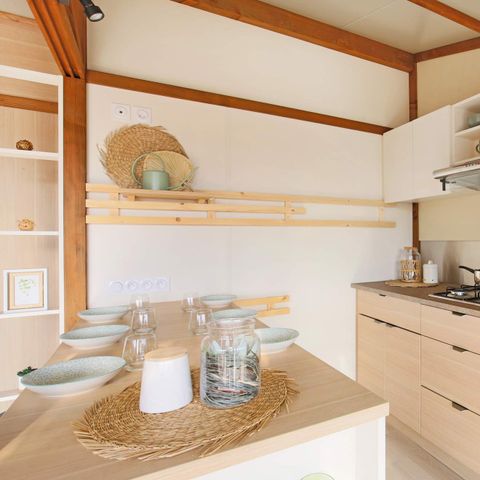 Chalet 4 persone - Portland 35 m² - 3 camere - Da letto - Terrazza coperta - TV