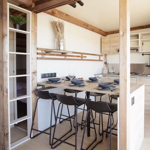 CHALET 6 personnes - Chalet Portland 2 Chambres Vue Prairie