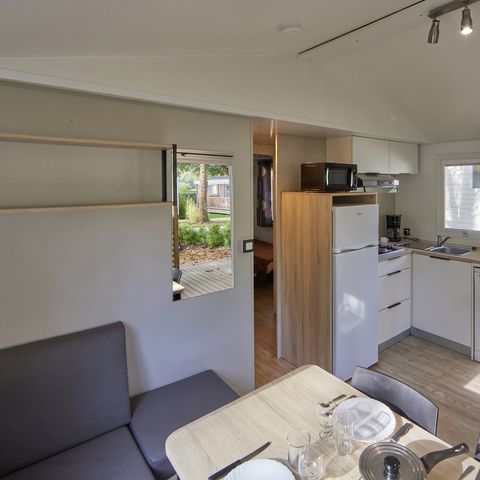 MOBILHOME 4 personas - CONFORT PLUS - TV - LV