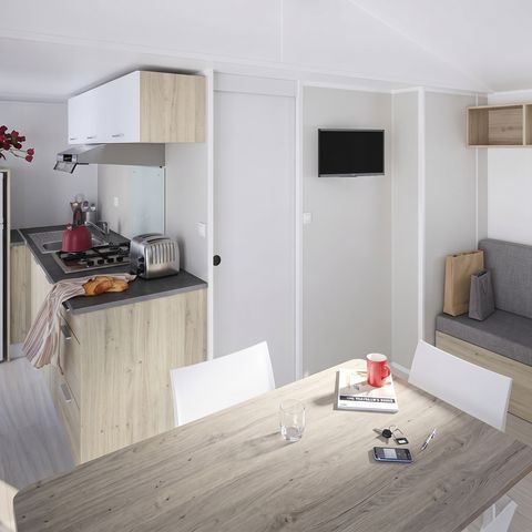MOBILHOME 6 personas - COMODIDAD - TV