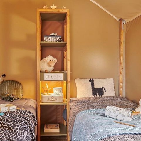 Safarizelt 5 Personen - Safari-Zelt 2 Zimmer
