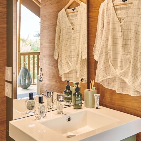 TENTE TOILE ET BOIS 5 personnes - Tente Safari 2 CH 5 pers