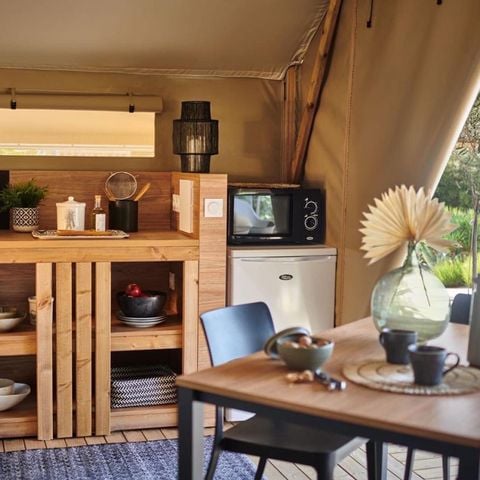 Safarizelt 5 Personen - Safari-Zelt 2 Zimmer