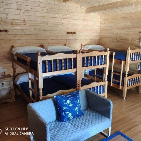 Hotelkamer 8 personen - Refugio Premium