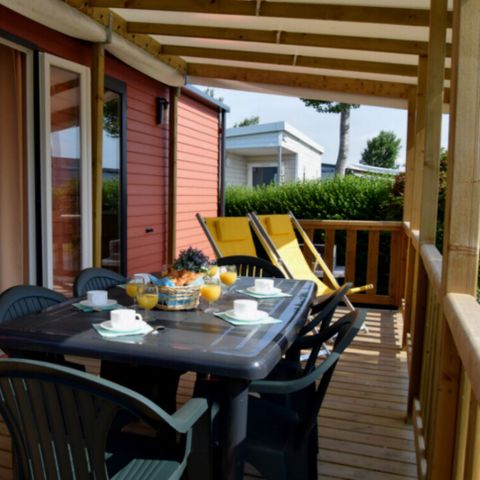 MOBILHOME 6 personnes - 6 personnes confort + 3 chambres